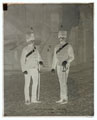 Privates, 10th (Prince of Wales's Own Royal) Hussars, glass negative, 1895 (c)