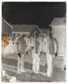 Sergeants, The South Wales Borderers, glass negative, 1895 (c)