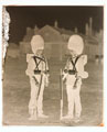 Privates, 2nd Battalion, Coldstream Guards, glass negative, 1895 (c)