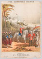 Music cover for The Ashantee March, composed by J Pridham, 1874 (c)