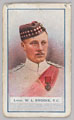 'Lieut. W. L. Brodie, V.C.', cigarette card, 1915