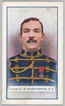 'Corpl. C. E. Garforth. V.C.', Corporal Charles Ernest Garforth VC, 15th (The King's) Hussars, cigarette card, 1915