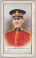 'The Late Pte. J. Mackenzie, V.C.', cigarette card, 1915