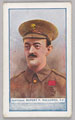 '2nd-Lieut. Rupert P. Hallowes, V.C.', cigarette card, 1915