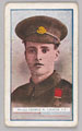 'Private George W. Chafer, V.C.', cigarette card, 1916