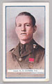 'Lieut. G.S. Cather, V.C.', cigarette card, 1916