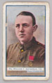 'Pte. William F. McFadzean, V.C.', cigarette card, 1916