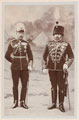 Duke of Connaught and the Prince of Wales (later Edward VII) in full dress as Colonel of the 10th (Prince of Wales's Own Royal ) Hussars, 1895 (c)