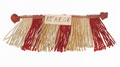 Fringe sample, drummer, 15th (East Riding) Regiment of Foot, sealed pattern, 1860