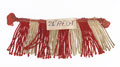 Fringe sample, drummer, 24th (2nd Warwickshire) Regiment of Foot, sealed pattern, 1860