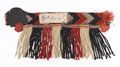 Lace and fringe sample, drummer, 80th Regiment of Foot (Staffordshire Volunteers), sealed pattern, 1860