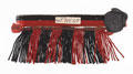 Lace and fringe sample for a drummer of the 65th (2nd Yorkshire, North Riding) Regiment of Foot, sealed pattern, 1860