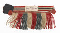 Lace and fringe sample, drummer, 94th Regiment of Foot, sealed pattern, 1860