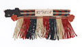 Lace and fringe sample, drummer, 22nd (The Cheshire) Regiment of Foot, sealed pattern, 1860