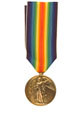 Allied Victory Medal, Lieutenant Arthur O'Brien Ffrench Blake, 10th Battalion (Yeomanry) The Buffs (East Kent Regiment)