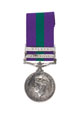 General Service Medal 1918-62, with clasps, 'Malaya', and 'Palestine', vMajor (later Lieutenant Colonel) Harold Sewell Knocker, The Buffs (Royal East Kent Regiment)