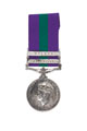 General Service Medal 1918-62, with clasps, 'Malaya', and 'Palestine', Lieutenant Colonel Harold Sewell Knocker, The Buffs (Royal East Kent Regiment)