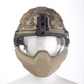 Combat helmet, Virtus armour and load carrying system, 2018