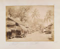 'Street view in Wuntho', Burma, 1891