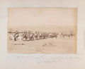 'Coy D.C.L.I under the command of Left De Montmorency at Wuntho', Burma, 1891
