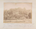 'The Hill Stockade of Kyaing-Kwintaung (after capture), Genl. Wolseley & the Coy 2nd Devon Regt in the foreground', Burma, 1891