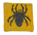 Formation badge, 81st West African Division, 'Black Tarantulas', 1944 (c)