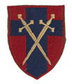 Formation badge, Headquarters British Army of the Rhine, 1958 (c)