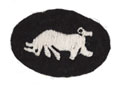 Formation badge, 1st Armoured Division, 1940 (c)