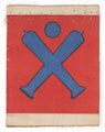 Formation badge, 301st Infantry Brigade, Gunner A T Watts, 1945 (c)
