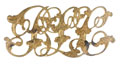 Pouch badge, 1st Regiment of Bombay Light Cavalry (Lancers), 1817-1861