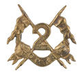 Shoulder title, 2nd Bombay Lancers, pre-1901