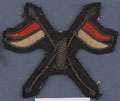 Side cap badge, officer, 1st (Duke of Connaught's Own) Bombay Lancers, pre-1900