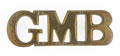 Shoulder title, Gujarat Mountain Battery, 1901-1903