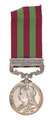 India Medal 1895-1902, with one clasp, 'Relief of Chitral 1895', awarded to Private C Humphreys, 1st Battalion, The Buffs (East Kent Regiment)