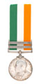 King's South Africa Medal 1901-02, with two clasps, 'South Africa 1901' and 'South Africa 1902', Private W Davis, 2nd Battalion, The Buffs (East Kent Regiment)