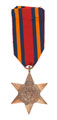 Burma Star 1941-45, Colour Sergeant L I Priddy, Middlesex Regiment (Duke of Cambridge's Own)