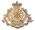 Pouch badge, 3rd Regiment of Sikh Infantry Punjab Frontier Force, 1882-1901