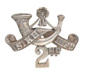 Field cap badge, 2nd (Hill) Sikh Infantry, 1901-1903