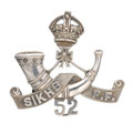 Cap badge, officer, 52nd Sikhs (Frontier Force), 1903-1922