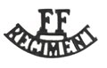 Shoulder title, Frontier Force Regiment, 1945-1947