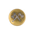 Button, 61st Prince of Wales's Own Pioneers, 1903-1922