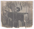 Coffin of the Unknown Warrior with a guard of French soldiers, Chateau d'Aumont, Boulogne, 9-10 November 1920