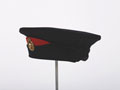 Brodrick cap, other ranks, T Jones, Portsmouth Division, Royal Marine Light Infantry, 1904 (c)