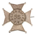 Pugri badge, 55th Coke's Rifles (Frontier Force), 1903-1922