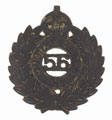 Waistbelt clasp, 56th Punjabi Rifles (Frontier Force), 1906-1922
