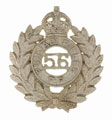 Waistbelt badge, 56th Punjabi Rifles (Frontier Force), 1906-1922
