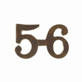 Shoulder title, 56th Infantry (Frontier Force), 1903-1922
