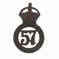 Cap badge, 57th Wilde's Rifles (Frontier Force), 1903-1922