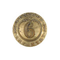 Button, 6th Regiment of Punjab Infantry, 1856-1877