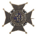 Helmet badge, 59th Scinde Rifles (Frontier Force), 1903-1922